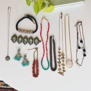 Misc Costume Jewelry: Anthro, Vintage, J. Crew